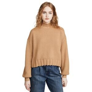 New LeRumi Clara Sweater in Brown Size Women's XS/S